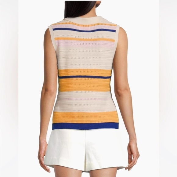 Sancia Cora Knit Stripe Pullover NWT Top Size Medium - Picture 2 of 5